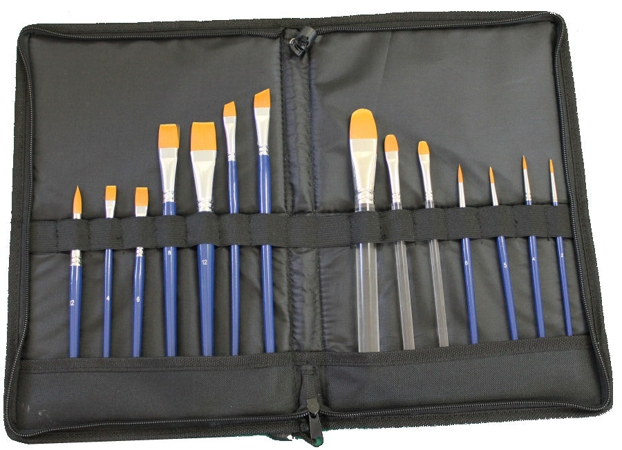 Face Paint Brushes - WALLET CASE